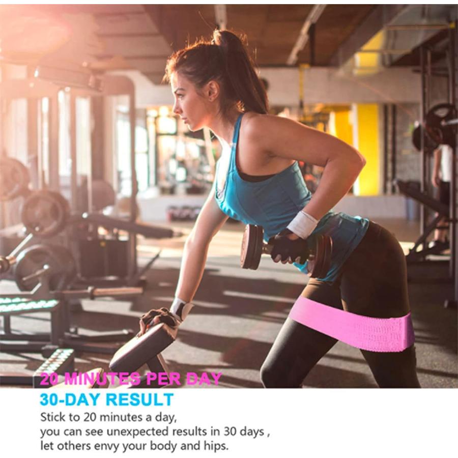 【並行輸入品】BoiMoe Fitness Elastic Band Yoga Tension Band Squat Belt Beautifu 並行の画像