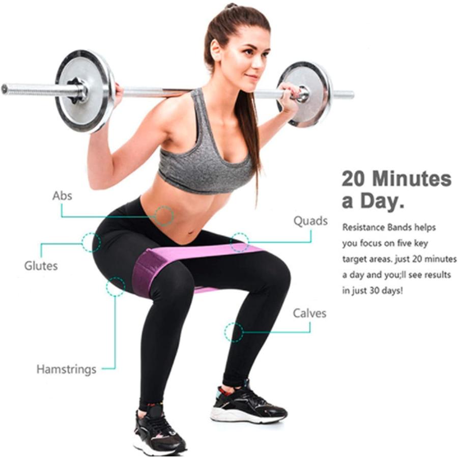 【並行輸入品】BoiMoe Fitness Elastic Band Yoga Tension Band Squat Belt Beautifu 並行の画像