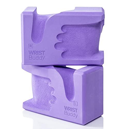 【並行輸入品】WRIST BUDDY ヨガブロック 2個パック 手首の痛みや圧迫を軽減 快適なグリップ力を最大化 丈夫なEVAフォームブロック