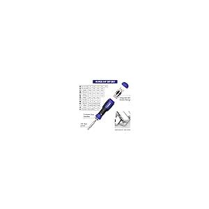 【並行輸入品】STREBITO 精密ドライバーセット 191ピース マルチビットドライバー 1/4インチ ナットドライバー ホーム改善ツール 電_5