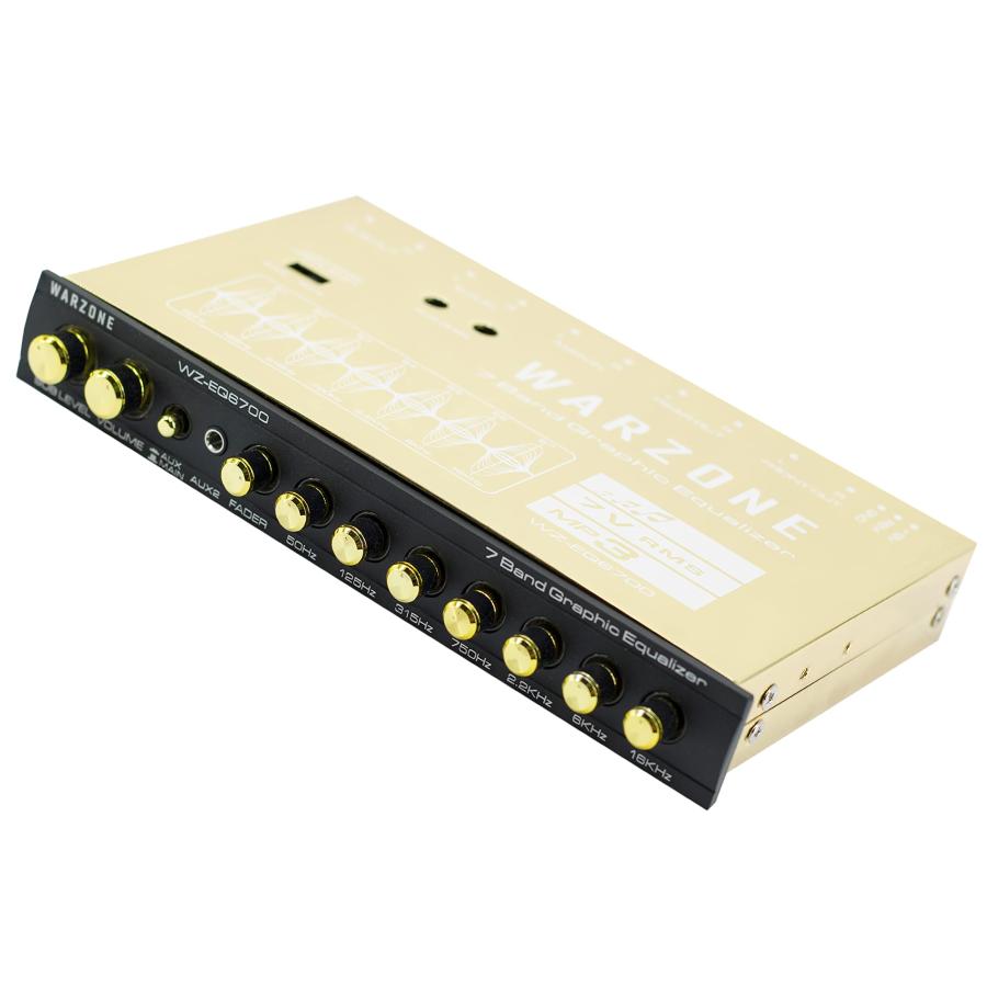 Warzone EQ6700 1/2 Din 7 Band Car Audio Equalizer EQ w/Front, Re 並行輸入品｜import-tabaido｜07