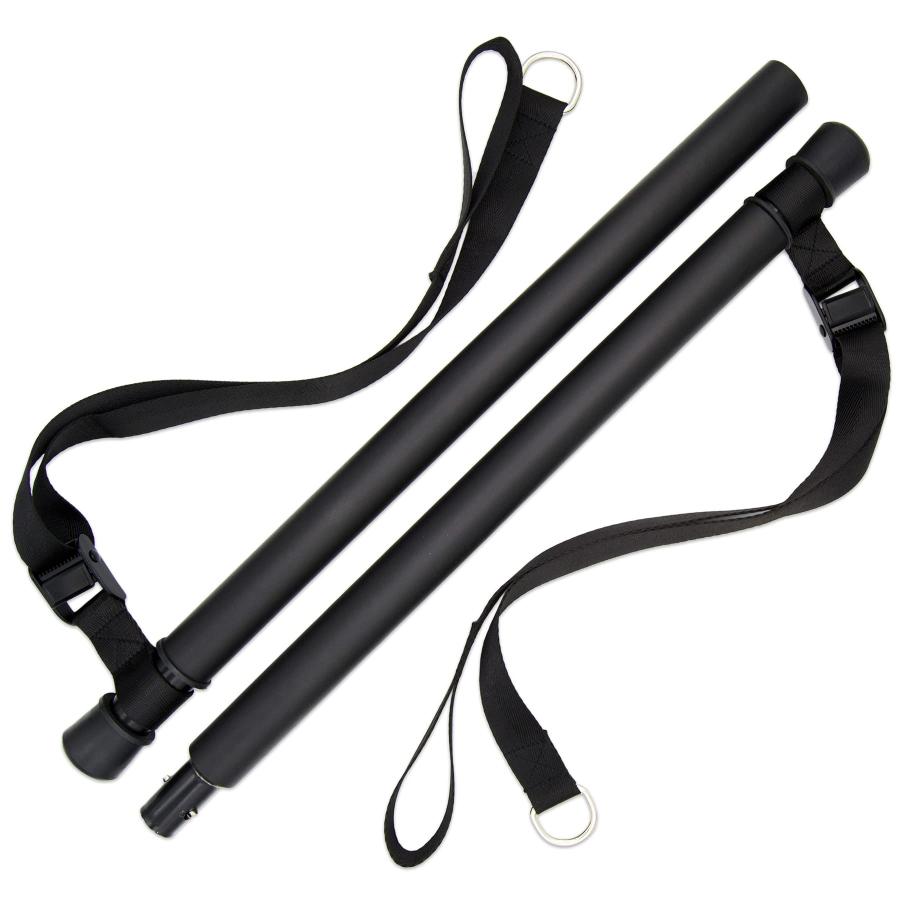 【並行輸入品】Black Mountain Products Portable Pilates Bar Kit with Resistanceの画像