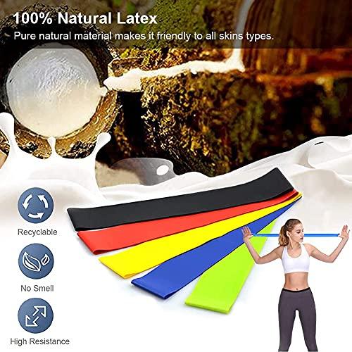 【並行輸入品】XIMINZ Loop Resistance Band Set, 5 Levels Stretch Bands Exerciseの画像