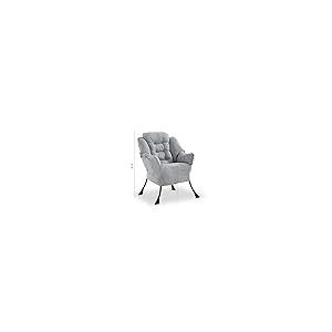 Modern Lazy Chair シングル のんびりソファ 快適 リクライニング アームチェア ソフト ラウンジチェア サイドポ 並行輸入品 | Modern | 08