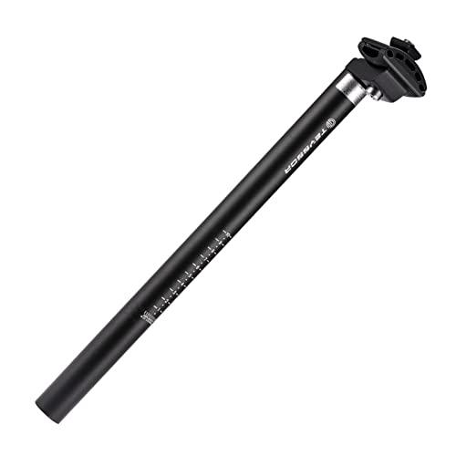 【並行輸入品】Teyssor 自転車シートポスト 25.4/27.2/28.6/30.9/31.6mm 自転車シートポスト 400mm 調整可能の画像
