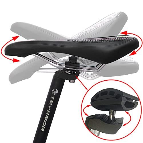 【並行輸入品】Teyssor 自転車シートポスト 25.4/27.2/28.6/30.9/31.6mm 自転車シートポスト 400mm 調整可能の画像