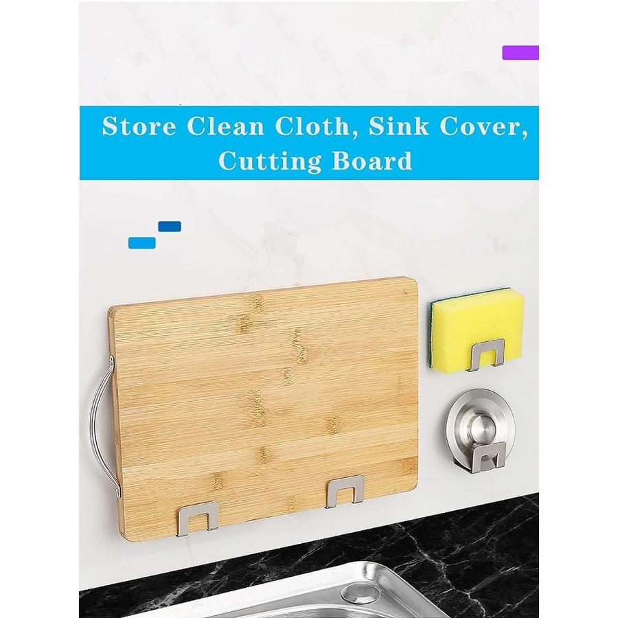 【並行輸入品】Envibe Sponge Holder  2 Pack Sponge Holder for Kitchen Sink  Easy_3