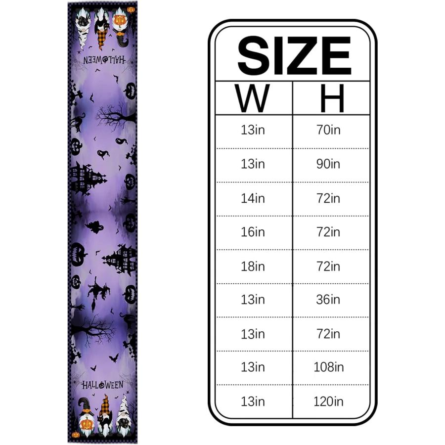 【並行輸入品】bloomhouse Halloween Table Runner Halloween Decorations Gnome Cr