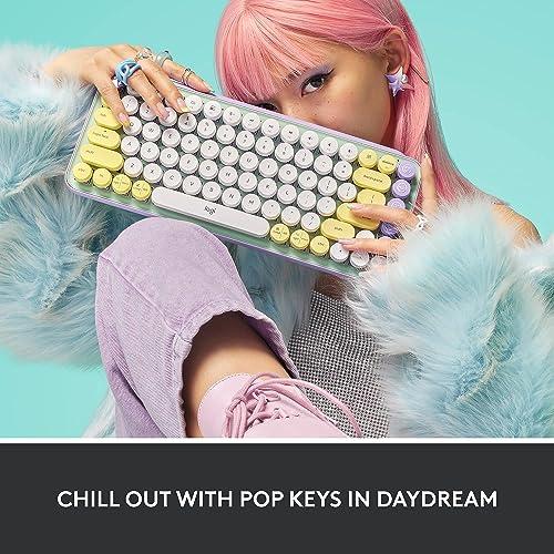 Logitech POP Keys Mechanical Wireless Keyboard with Customizable 並行輸入品｜import-tabaido｜05