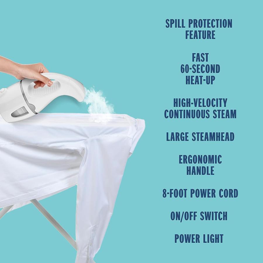 【並行輸入品】Conair Handheld Travel Garment Steamer for Clothes  CompleteSteamの画像
