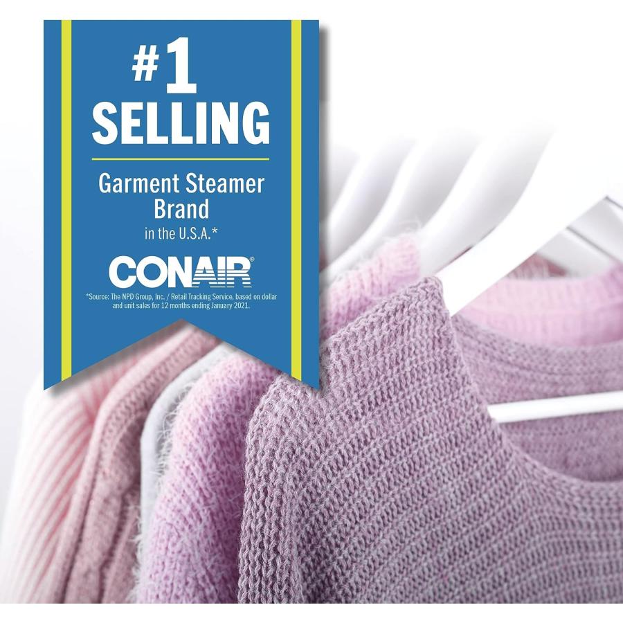 【並行輸入品】Conair Handheld Travel Garment Steamer for Clothes  CompleteSteamの画像