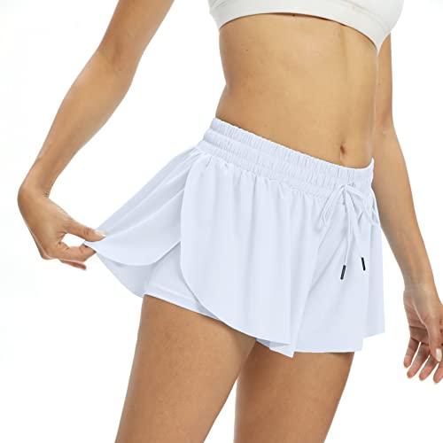 【並行輸入品】Flowy Shorts for Women Gym Yoga Athletic Workout Running Active