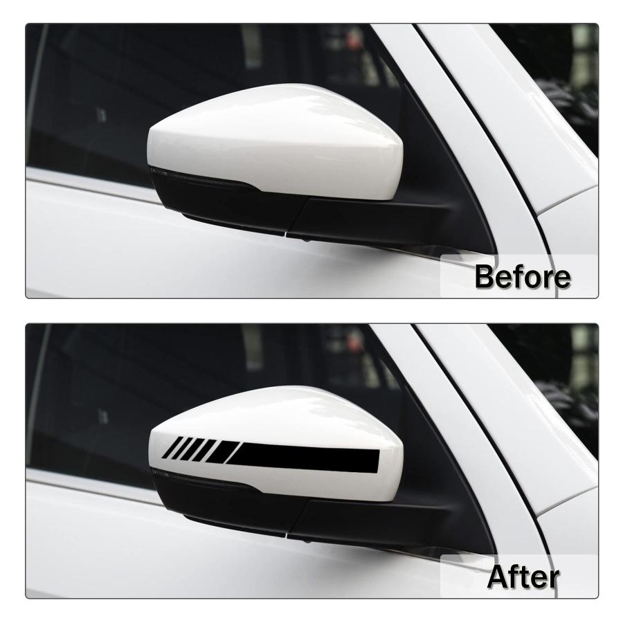 【並行輸入品】SINGARO Car Exterior Accessories Rear View Mirror Stickers Decor_6
