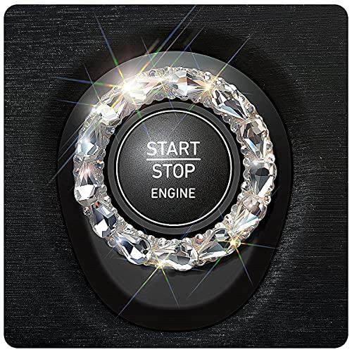 【並行輸入品】Blinglife Car Engine Start Stop Ignition Button Logo Sticker， Sh