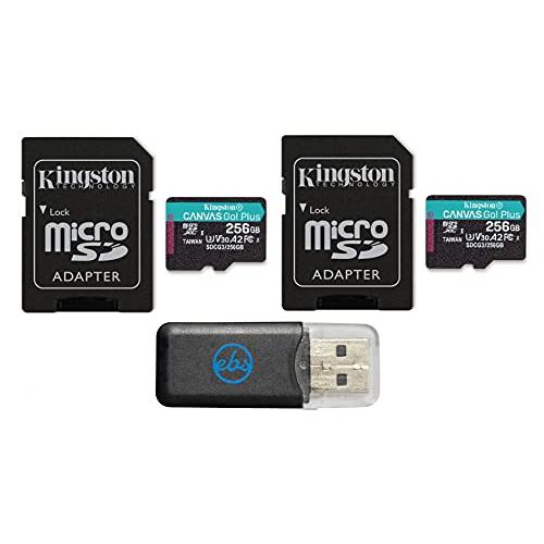 Kingston 256GB キャンバス Go Plus MicroSD メモリーカード (2パック) アダプター付き GoPro 並行輸入品｜import-tabaido｜02