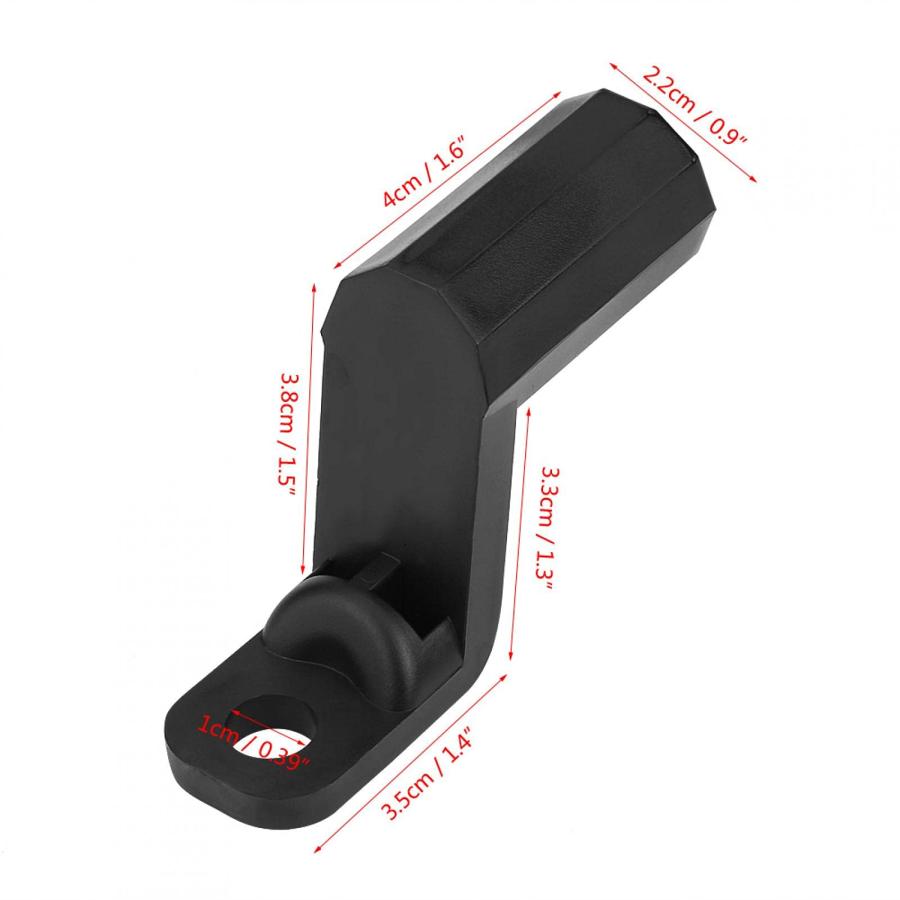 【並行輸入品】延長ホルダー 丈夫 オートバイ バックミラーマウント 延長ホルダー すべてのオートバイ ATV スクーター用 Extensionの画像