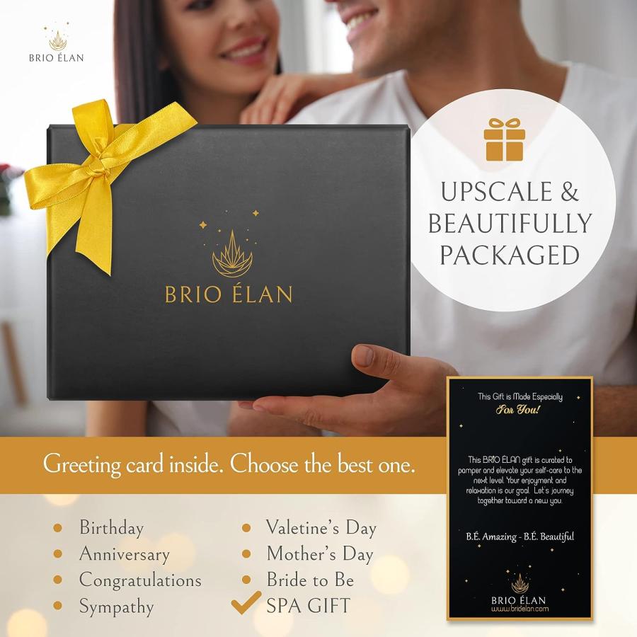 売れ筋がひ贈り物！ BRIO ELAN Ultimate Skin Care & Wellness Gift Set Complete 7-Piec