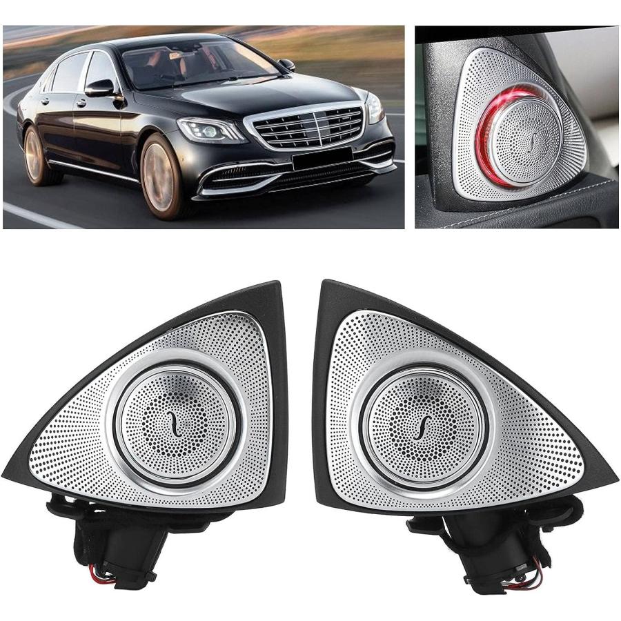 並行輸入品】Fydun カーオーディオツイーター、LEDアンビエント照明