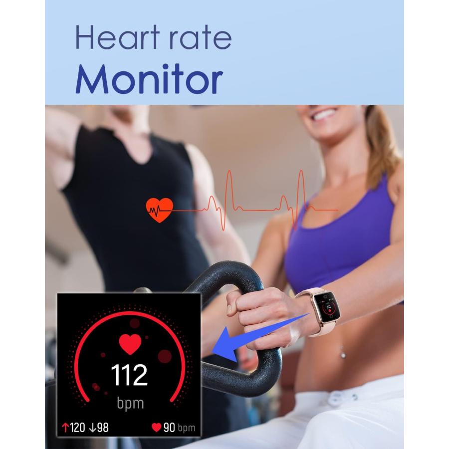 GRV Smart Watch for Women IP68 Waterproof  Fitness Tracker Heart 　並行輸入｜import-tabaido｜04