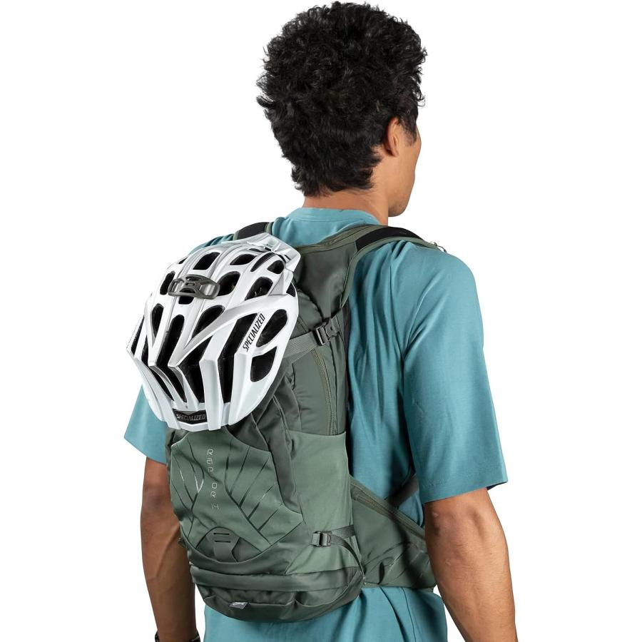 【並行輸入品】Osprey Raptor 14 メンズ 自転車ハイドレーションバックパック 油圧リザーバー付き オレンジサンセットの画像