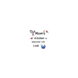 【並行輸入品】Maydahui Mom‘s Kitchen is Seasoned with Love Wall Stickers Kitch_2
