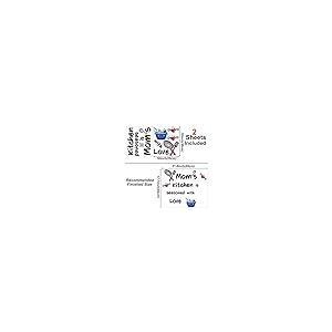【並行輸入品】Maydahui Mom‘s Kitchen is Seasoned with Love Wall Stickers Kitch_5