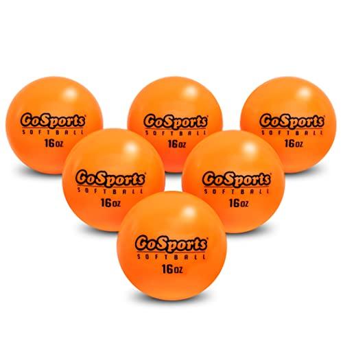 【並行輸入品】GoSports 3.82 inch Weighted Training Softballs 6 Pack   Hittingの画像