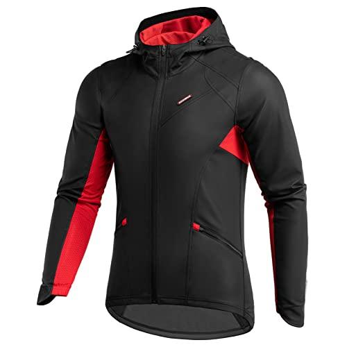 【並行輸入品】ROCKBROS Winter Cycling Jacket for Men Windproof Thermal Breatha_1