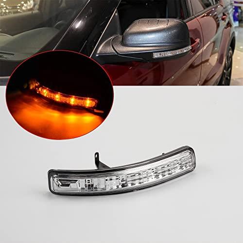 【並行輸入品】Dasbecan 左ミラーライト ウィンカーランプ フォードエクスプローラー 2011 2019 運転席側 LEDインジケーターラの画像