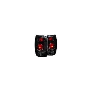 【並行輸入品】ANZO For Ford Explorer 1998 1999 2000 2001 Tail Lights Dark Smokの画像
