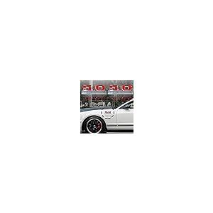 【並行輸入品】WINUSD 4ピース OEM カーエンブレム 2個 エンブレム + エンブレム 2個 車用デカール (レッド) 4Pcs OEM_5