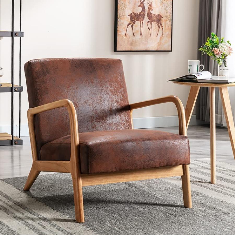 【並行輸入品】US Pride Furniture C156 C160 チェア ブラウン US Pride Furniture Classic_3