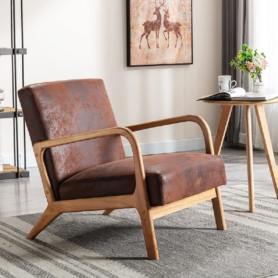 【並行輸入品】US Pride Furniture C156 C160 チェア ブラウン US Pride Furniture Classic_6