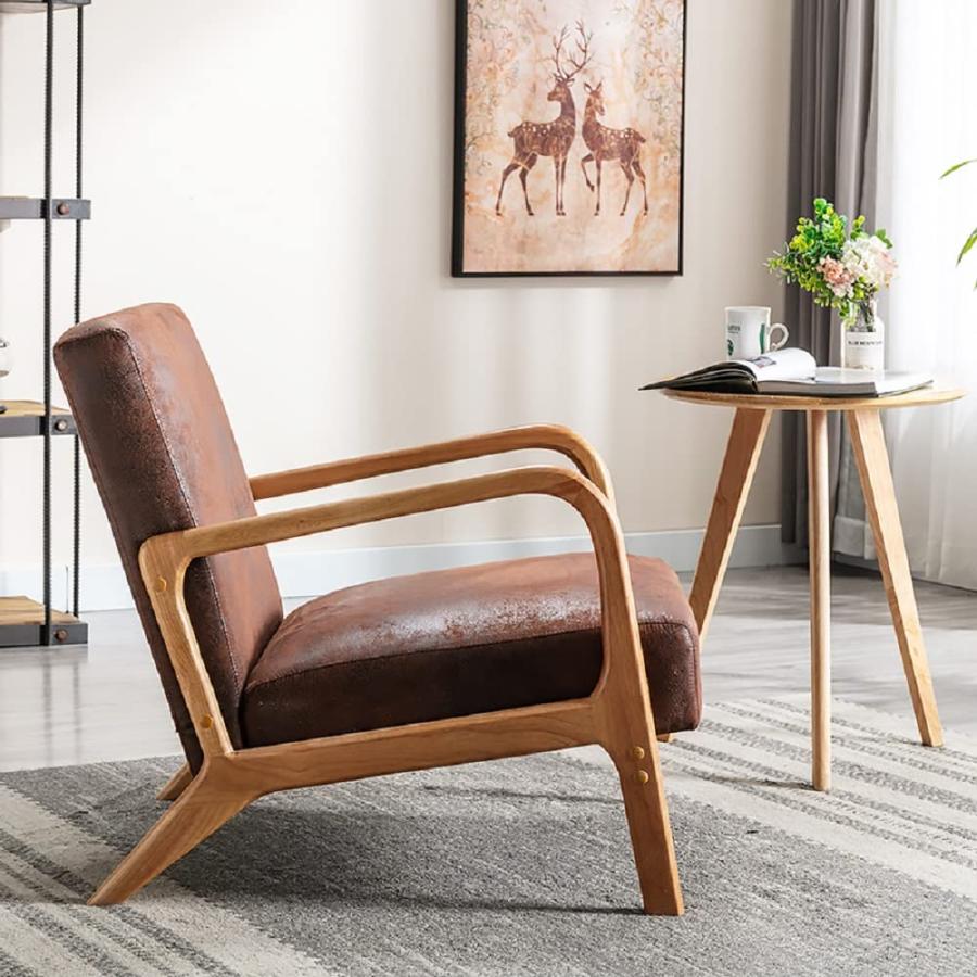 【並行輸入品】US Pride Furniture C156 C160 チェア ブラウン US Pride Furniture Classic_9
