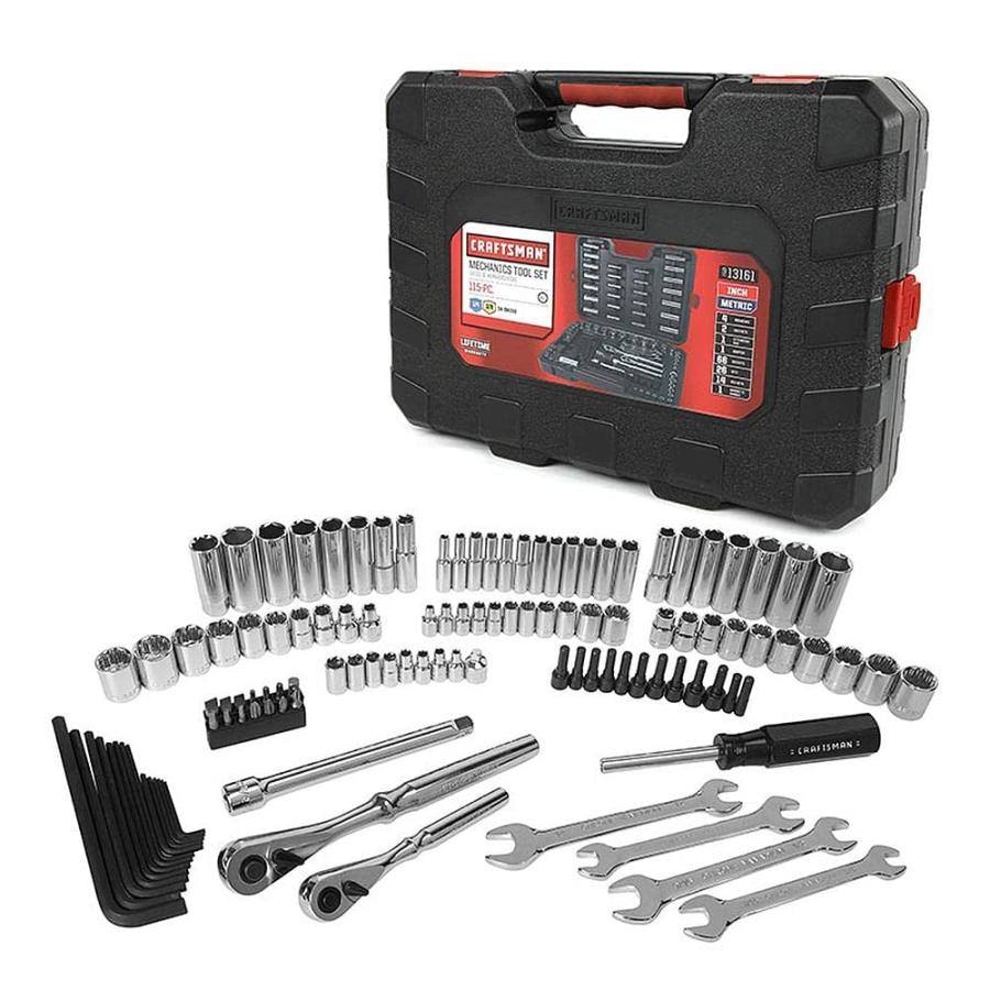 並行輸入品】職人メカニックツールセット 115個 Craftsman mechanic