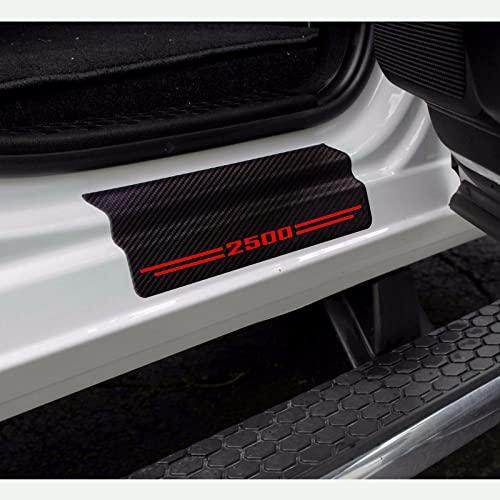 定番から海外の最新 Car Accessories Carbon Fiber Door Sill Scuff Plate Auto Door Ent 並行輸入品