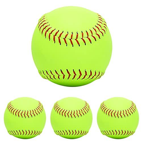 【並行輸入品】GKK Softballs 4 Pack Sports Practice Softballs 12 Inch Slow Pitcの画像