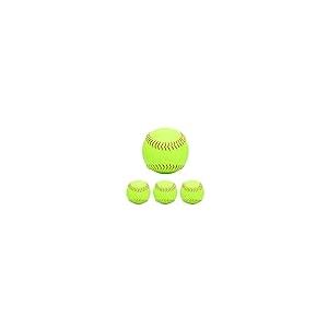 【並行輸入品】GKK Softballs 4 Pack Sports Practice Softballs 12 Inch Slow Pitcの画像
