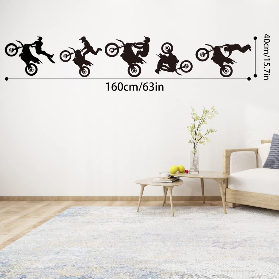 Dirt Bike Stickers Motocross Stickers Motorcycle Wall Decal Spor 並行輸入品｜import-tabaido｜04