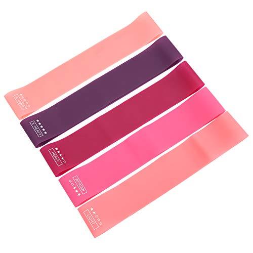 【並行輸入品】BTIHCEUOT Exercise Bands No Odor Fitness Bands Foldable for Buttの画像