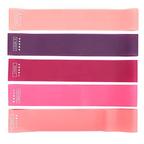 【並行輸入品】Cosiki Exercise Bands Wear?Resistant Lightweight Fitness Bands Fの画像