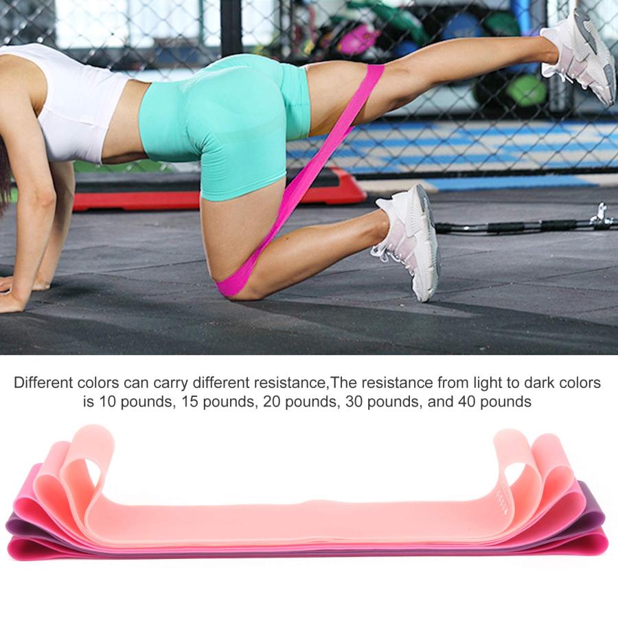 【並行輸入品】Cosiki Exercise Bands Wear?Resistant Lightweight Fitness Bands Fの画像