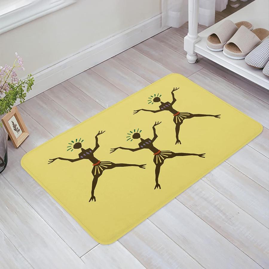 【並行輸入品】T\u0026H XHome Indoor Doormat Front Back Door Mats with Non Slip Backi 並行の画像