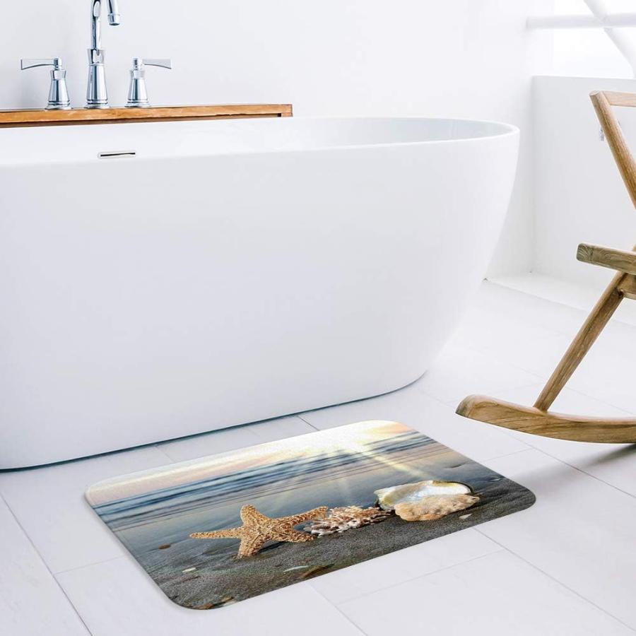 【並行輸入品】Indoor Doormat Front Back Door Mats with Non Slip Backing Sun Sky 並行の画像