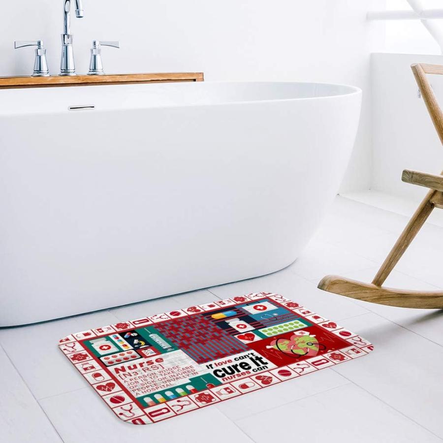 【並行輸入品】T\u0026H XHome Indoor Doormat Front Back Door Mats with Non Slip Backi　並行_1