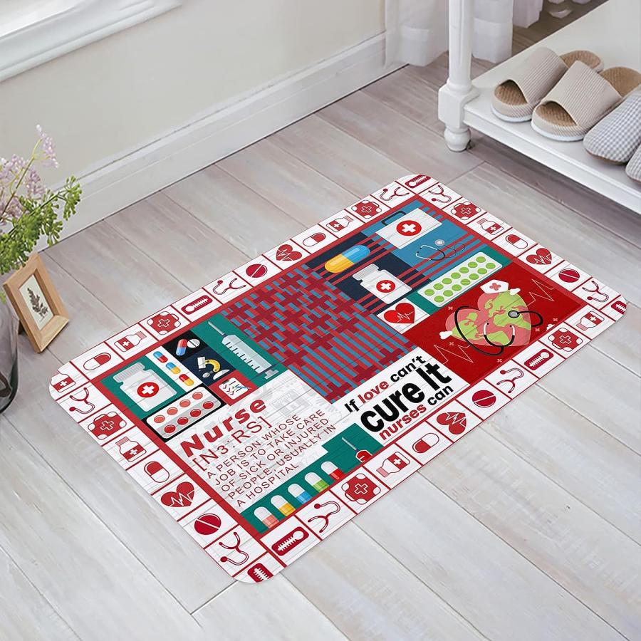 【並行輸入品】T\u0026H XHome Indoor Doormat Front Back Door Mats with Non Slip Backi　並行_2