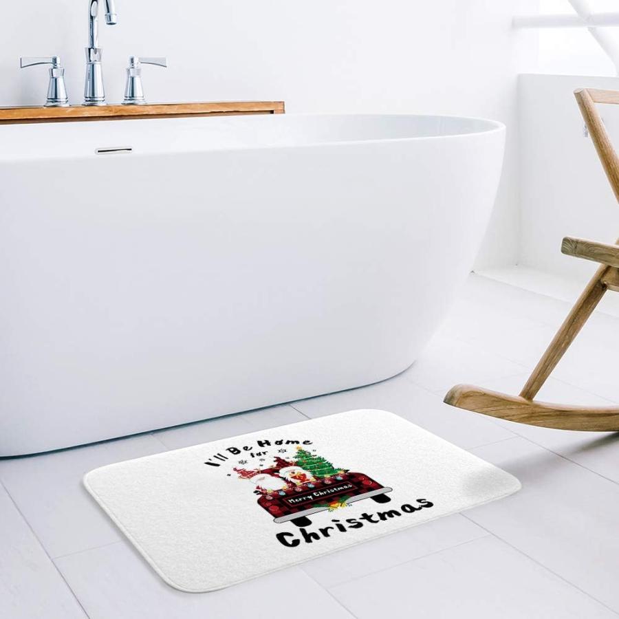 【並行輸入品】Indoor Doormat Front Back Door Mats with Non Slip Backing Christm 並行の画像