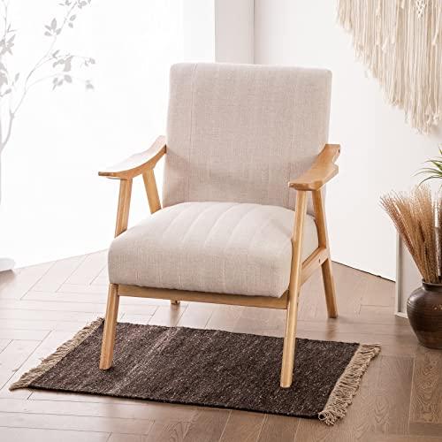 ラウンジチェア アームチェア 回転 ソファ ヘリンボーン ミッドセンチュリー ラウンジチェア ソファ 北欧デザイン家具 ブルー チーク材