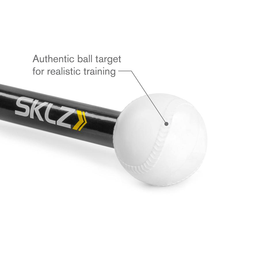 【並行輸入品】SKLZ ヒッティングスティック バッティングスイングトレーナーセレクト 野球用 衝撃吸収ハンドル付き132cm SKLZ Hitの画像