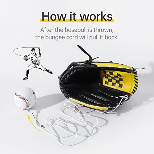 【並行輸入品】Baseball Catching and Pitching Trainer, Baseball Infielder Gloveの画像